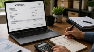 emissão de nota fiscal em vendas parceladas